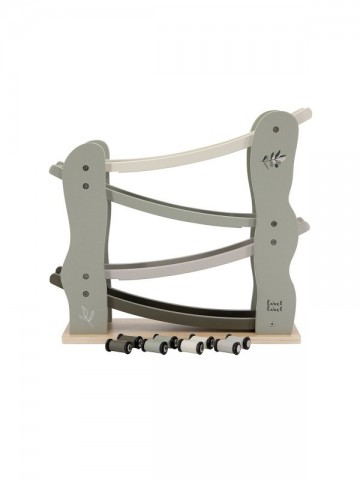 Label label car slider olive green 2