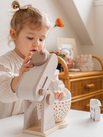 Label label food processor nougat