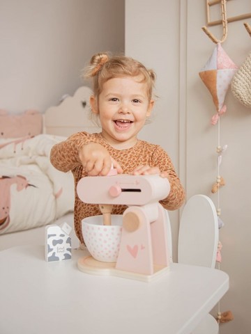 Label label food processor pink 1