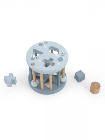 Label label shape sorting wheel blue 3