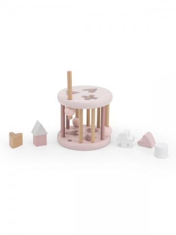 Label label shape sorting wheel pink 2