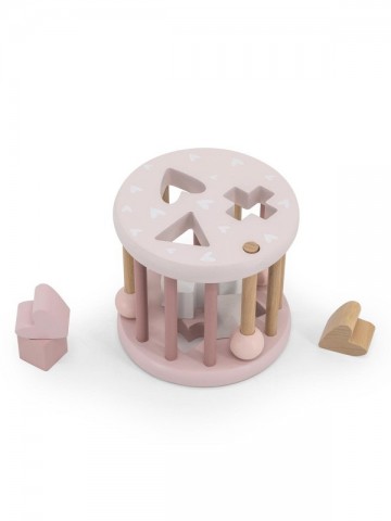 Label label shape sorting wheel pink 3