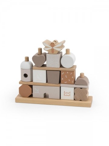 Label label stacking blocks nougat 1