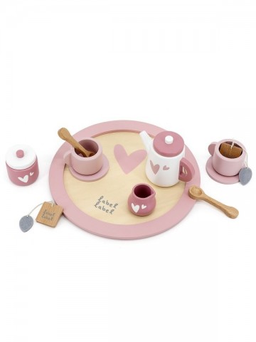 Label label tea set pink 2