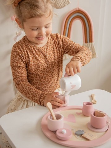 Label label tea set pink 3