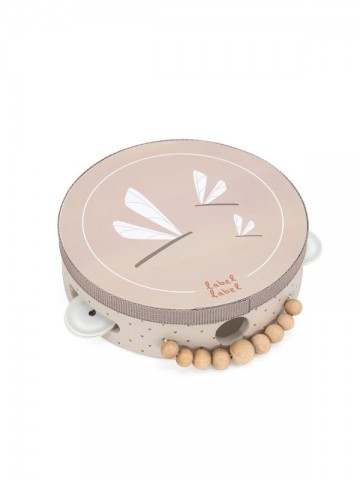 Label label wooden tambourine nougat 0
