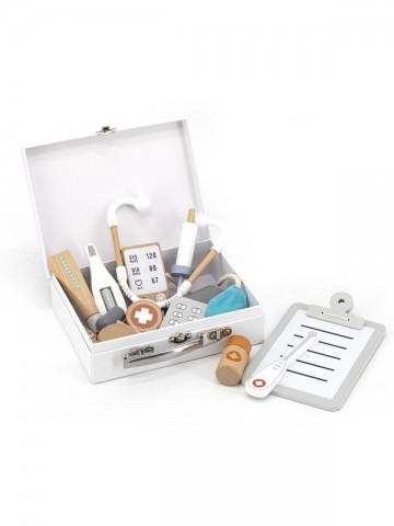 Tryco wooden medical set with case 1