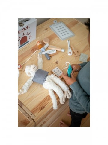 Tryco wooden medical set with case 5